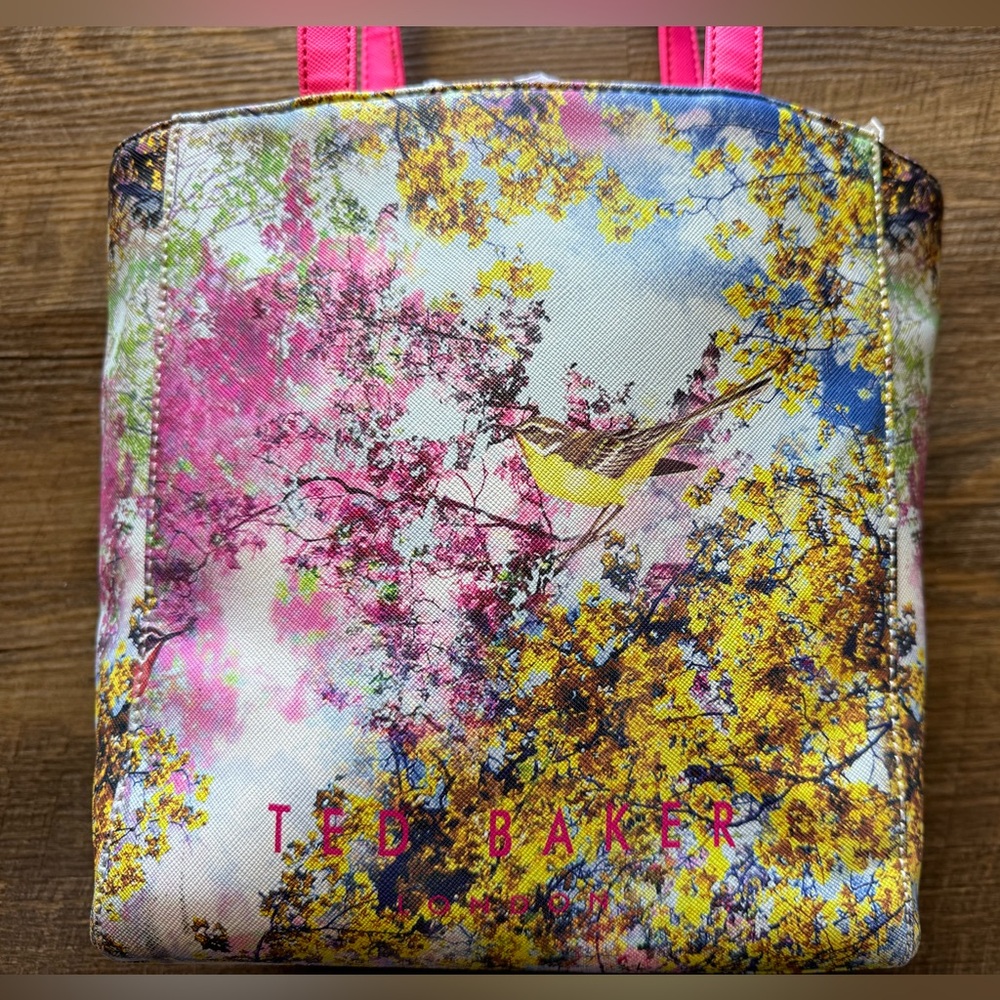 Gorgeous Floral Ted Baker Tote Bag New With Umbrella